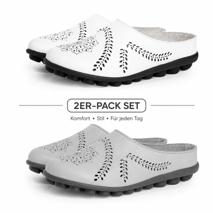 🏆 LETZTER TAG SALE – 80 % RABATT-Casual Stride Harmony – Atmungsaktive Komfort-Pantoletten für Damen