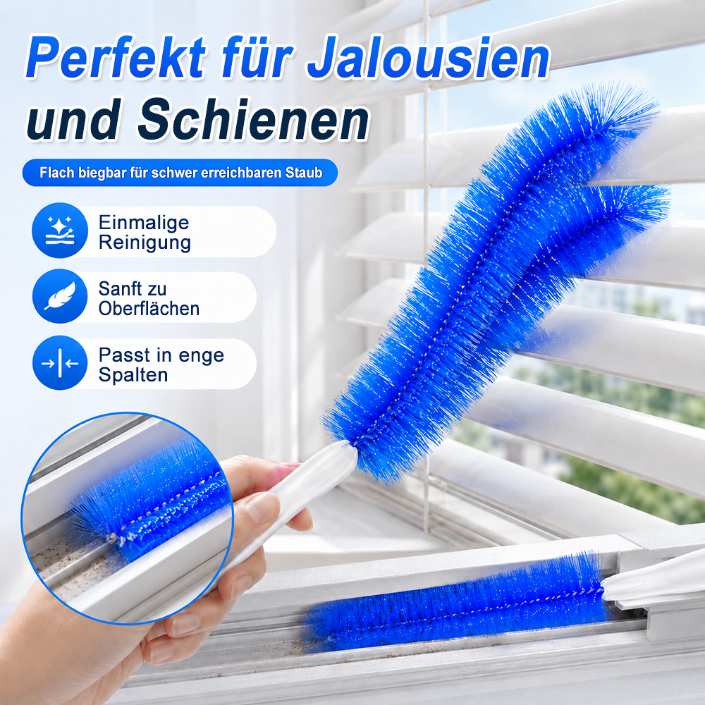 Flexibler Mikrofaser-Staubwedel – wiederverwendbar, waschbar & ideal für schwer erreichbare Stellen