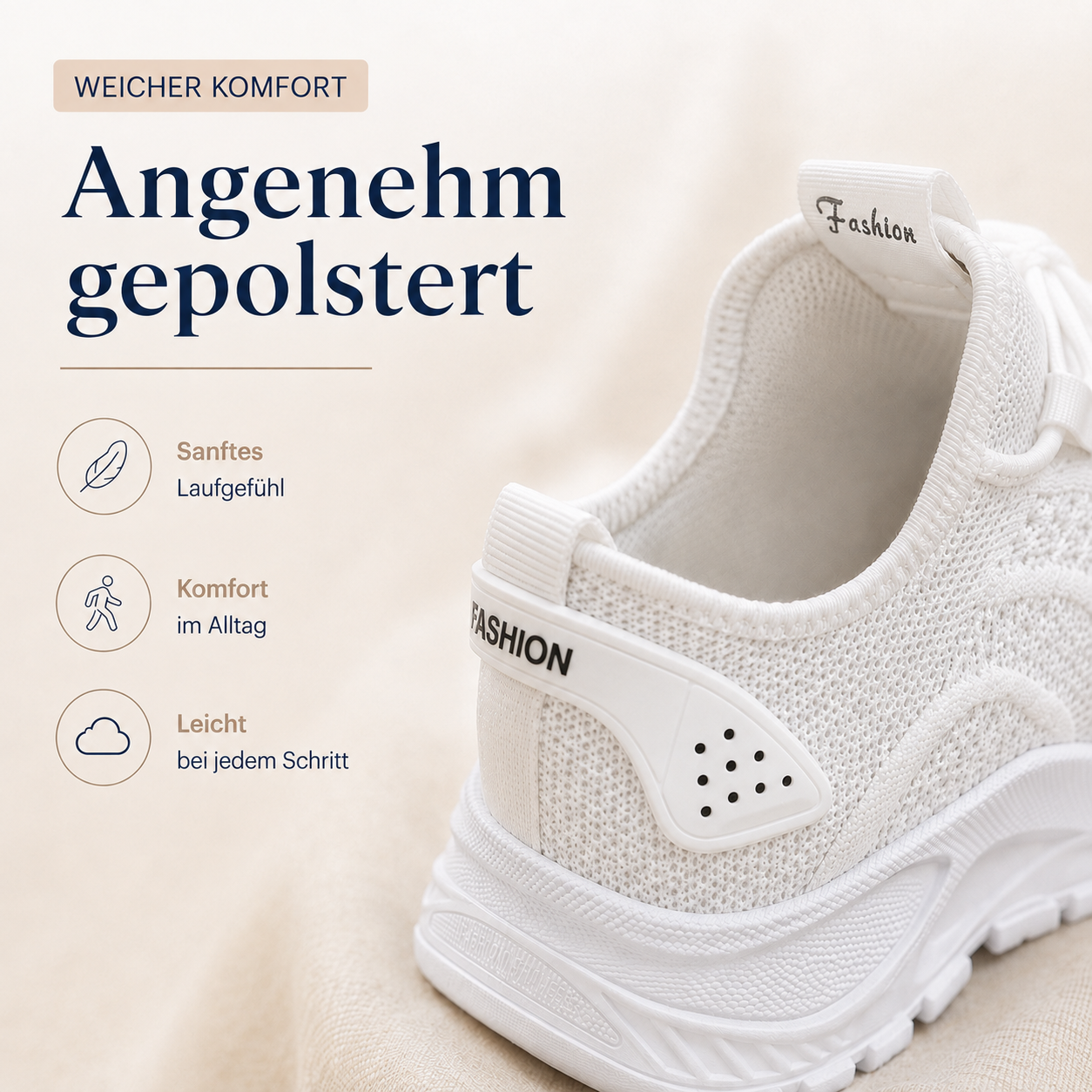 Atmungsaktives Obermaterial