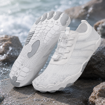 ❤️ Unisex Barfuß-Wasserschuhe – Atmungsaktiv, wasserfest & sandabweisend | Leichte Aqua-Schuhe mit Memory-Foam-Komfort und schnelltrocknendem Design