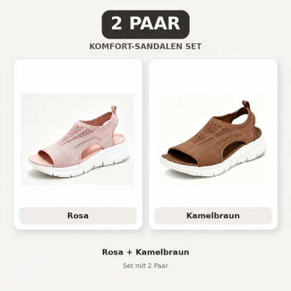 🔥 LETZTER TAG – 80 % RABATT ✨ Schmerzlindernde orthopädische Komfortsandalen für Damen
