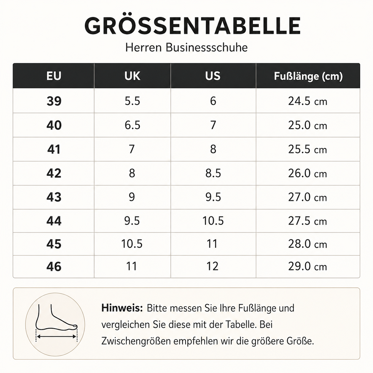 👞 Klassische Herren-Schnürschuhe – elegant, bequem & vielseitig für Büro und Anlass