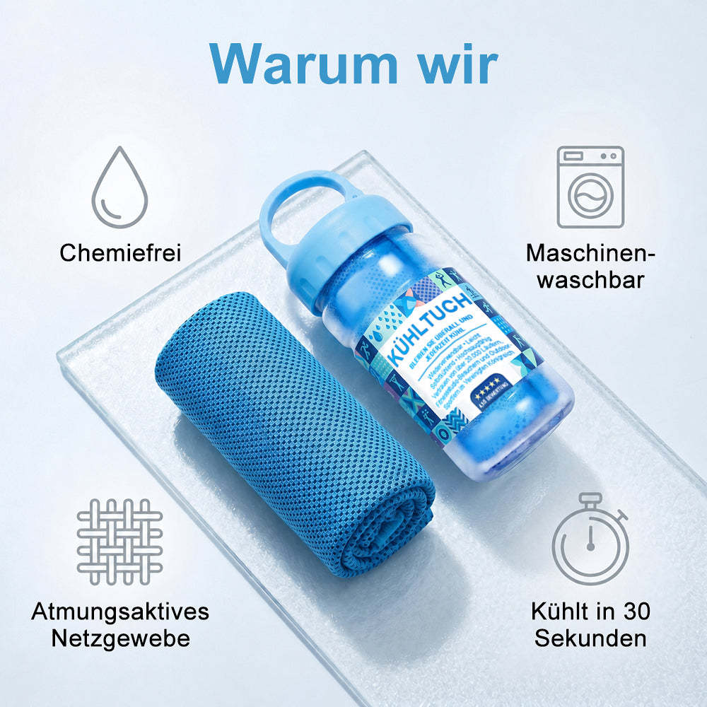 🩵 Letzter Tag: 🩵 2 kaufen = 20 % Rabatt | 3+ kaufen = 40 % Rabatt 🩵 ❄️ Saugfähige & schnelltrocknende Kühlhandtücher fürs Fitnessstudio