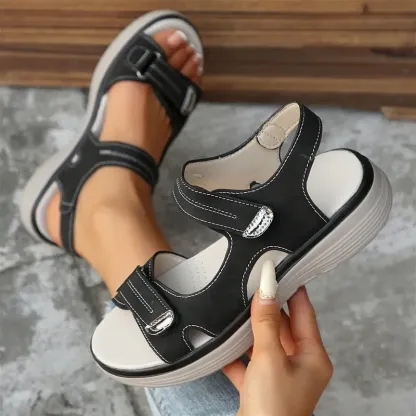 ✨ 𝐋𝐄𝐓𝐙𝐓𝐄𝐑 𝐓𝐀𝐆: 𝟖𝟎 % 𝐑𝐀𝐁𝐀𝐓𝐓: ⭐ Orthopädische Komfort-Sandalen für Damen – Leicht & Rutschfest