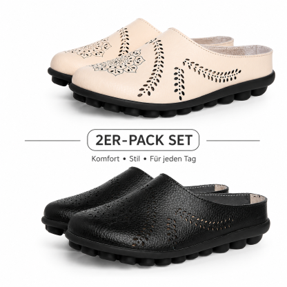 🏆 LETZTER TAG SALE – 80 % RABATT-Casual Stride Harmony – Atmungsaktive Komfort-Pantoletten für Damen