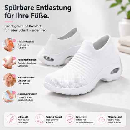 💯LETZTER TAG: 80 % RABATT👟 Orthopädische Komfort-Sneaker Damen – Entwickelt für empfindliche Füße, Fersenschmerzen & lange Tage