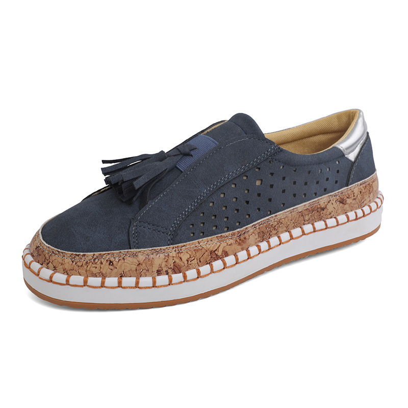 🚨Summer Sale⭐Women's Modern Slip-On Sports Tassels Shoes