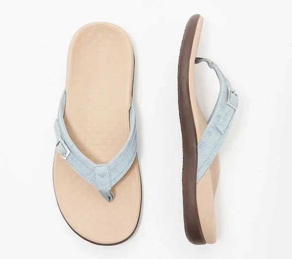 🏰Last Day Promotion 60% OFF - Orthopedic Arch Support Flip Flops ✅Feel Pain-Free and Light on Your Feet All Day Long