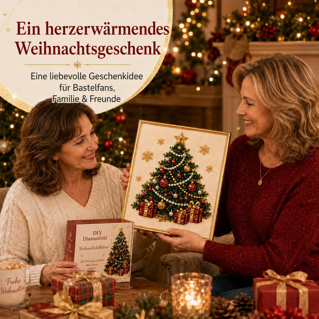 🎄 Nur für kurze Zeit: Entspannendes DIY-Perlenkunst-Set für Weihnachten – perfekt für Anfänger & eine kreative Geschenkidee! 🎨💎