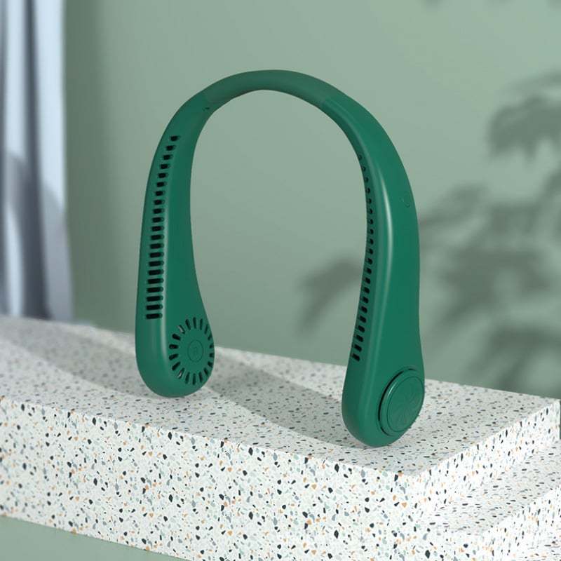 🌬️Last Day 49% OFF🔥🍃 Portable Bladeless Neck Fan