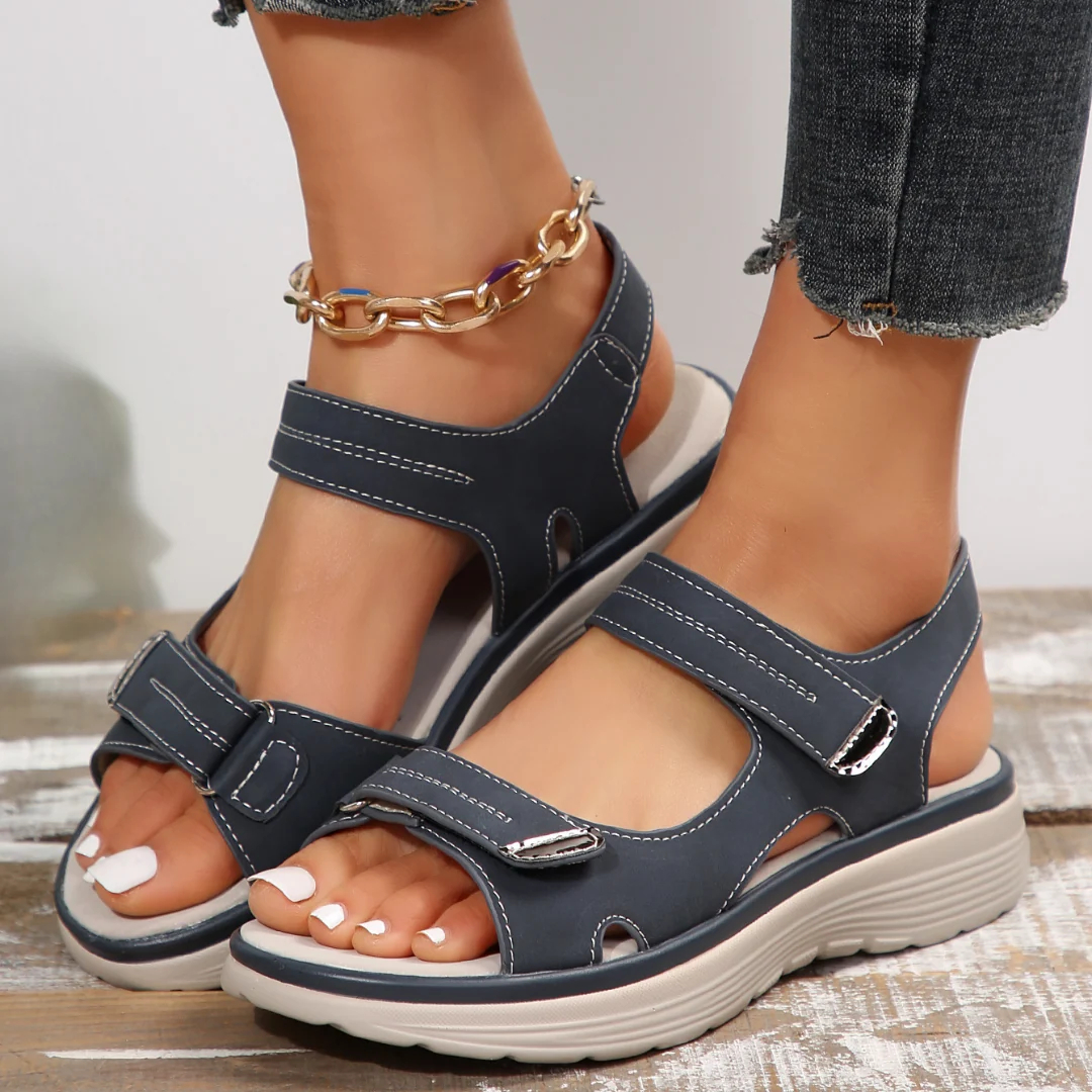 👑 LETZTE CHANCE: 80 % RABATT - 🔥 Damen Komfort-Sandalen mit verstellbaren Riemen