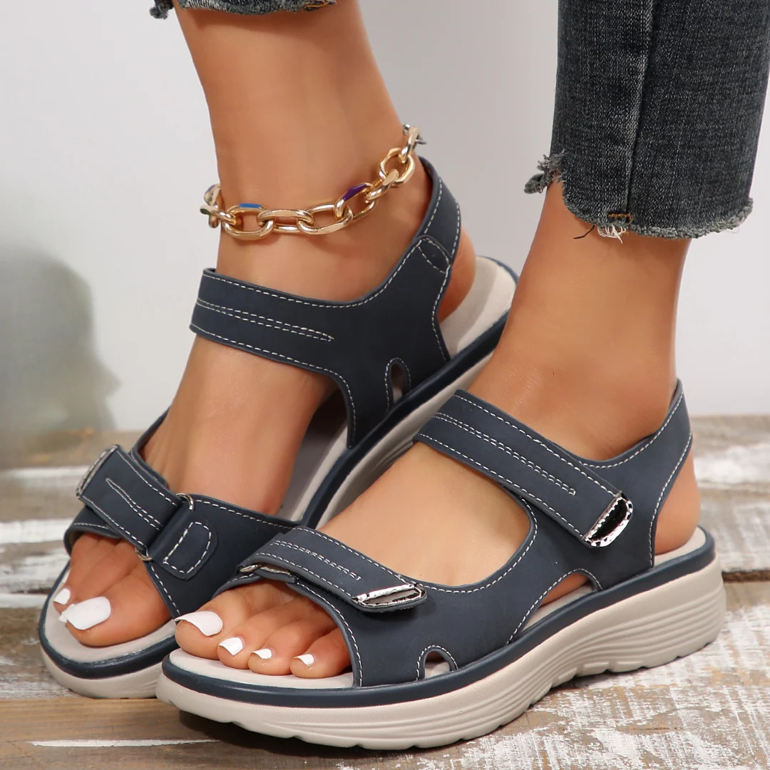 👑 LETZTE CHANCE: 80 % RABATT - 🔥 Damen Komfort-Sandalen mit verstellbaren Riemen