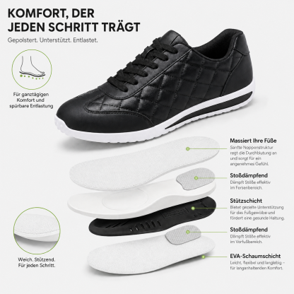  LETZTER TAG: 50 % RABATT – Leichte Retro-Sneaker für Damenhuo