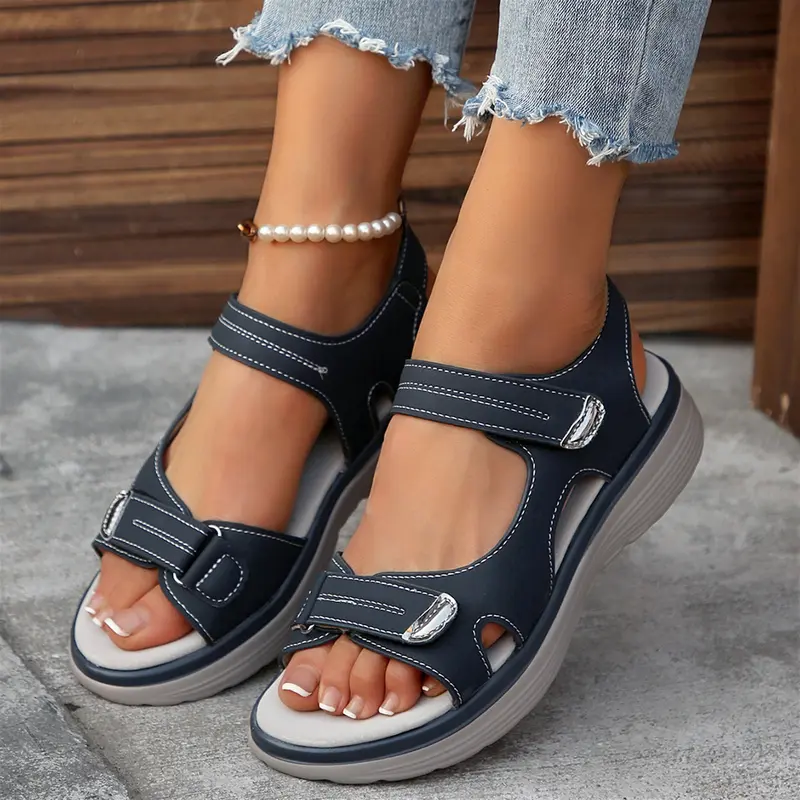 ✨ 𝐋𝐄𝐓𝐙𝐓𝐄𝐑 𝐓𝐀𝐆: 𝟖𝟎 % 𝐑𝐀𝐁𝐀𝐓𝐓: ⭐ Orthopädische Komfort-Sandalen für Damen – Leicht & Rutschfest