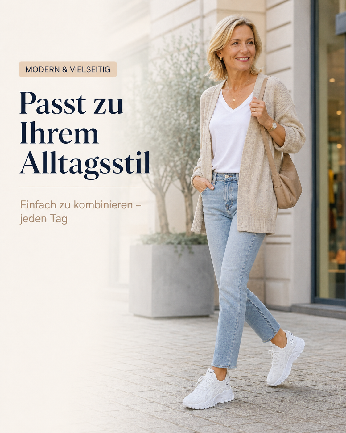Komfort-Sneaker für Alltag und Spaziergänge