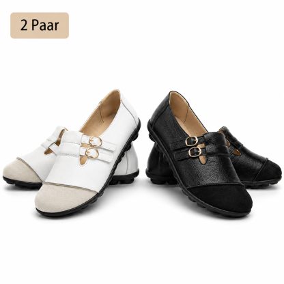 Bequeme Damen-Slipper mit weicher Sohle & verstellbarem Halt
