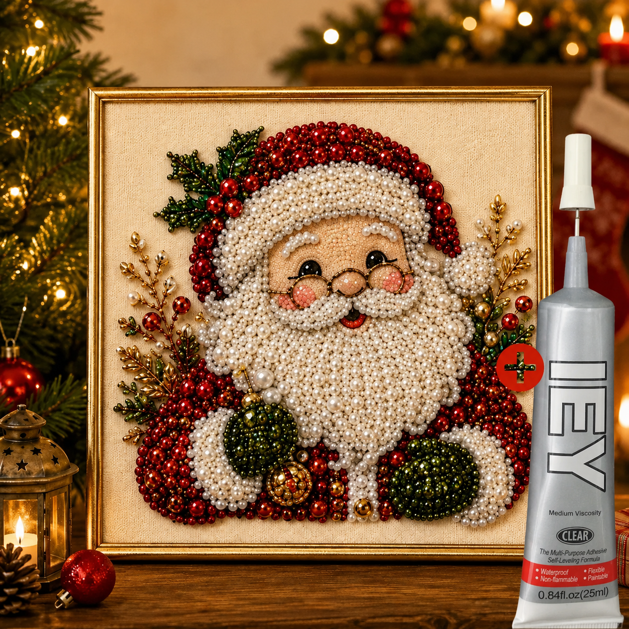 🎄 Nur für kurze Zeit: Entspannendes DIY-Perlenkunst-Set für Weihnachten – perfekt für Anfänger & eine kreative Geschenkidee! 🎨💎