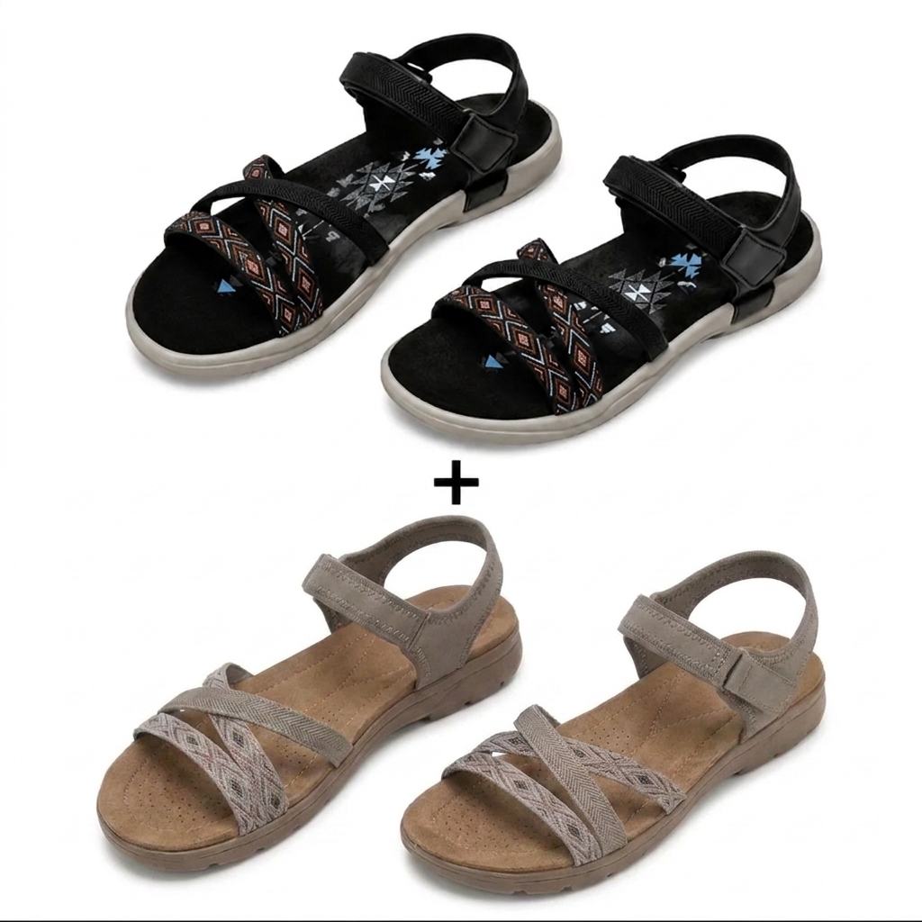 🚨 𝙇𝘼𝙎𝙏 𝘿𝘼𝙔: 𝟴𝟬% 𝙊𝙁𝙁:⭐Comfortable Orthopedic Sandals