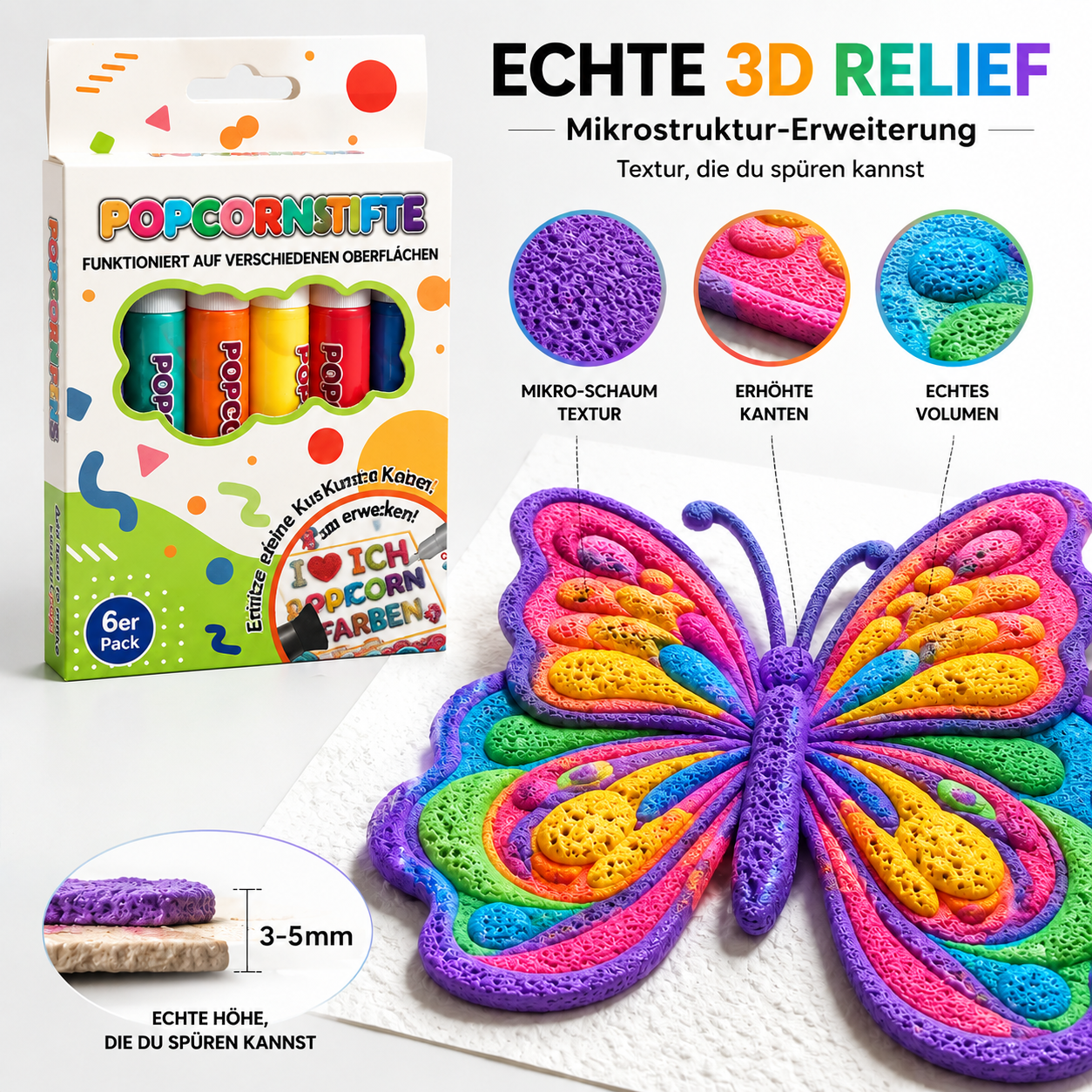 👑 Sichern Sie sich 70 % Rabatt bei einer Bestellung noch heute! |🔥 IEY® 3D Relief Art Pen – Verwandeln Sie flache Zeichnungen in fühlbare 3D-Kunst!🪄