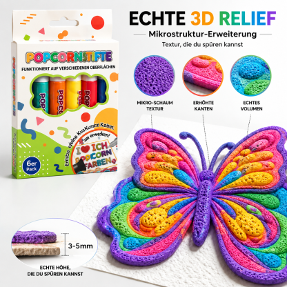 👑 Sichern Sie sich 70 % Rabatt bei einer Bestellung noch heute! |🔥 IEY® 3D Relief Art Pen – Verwandeln Sie flache Zeichnungen in fühlbare 3D-Kunst!🪄