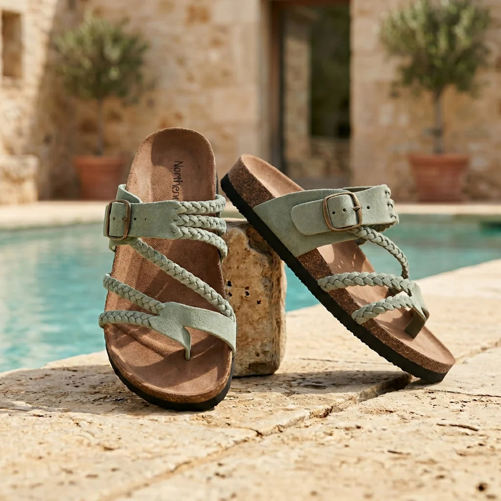 ⚡Orthopädische Sandalen mit Riemen