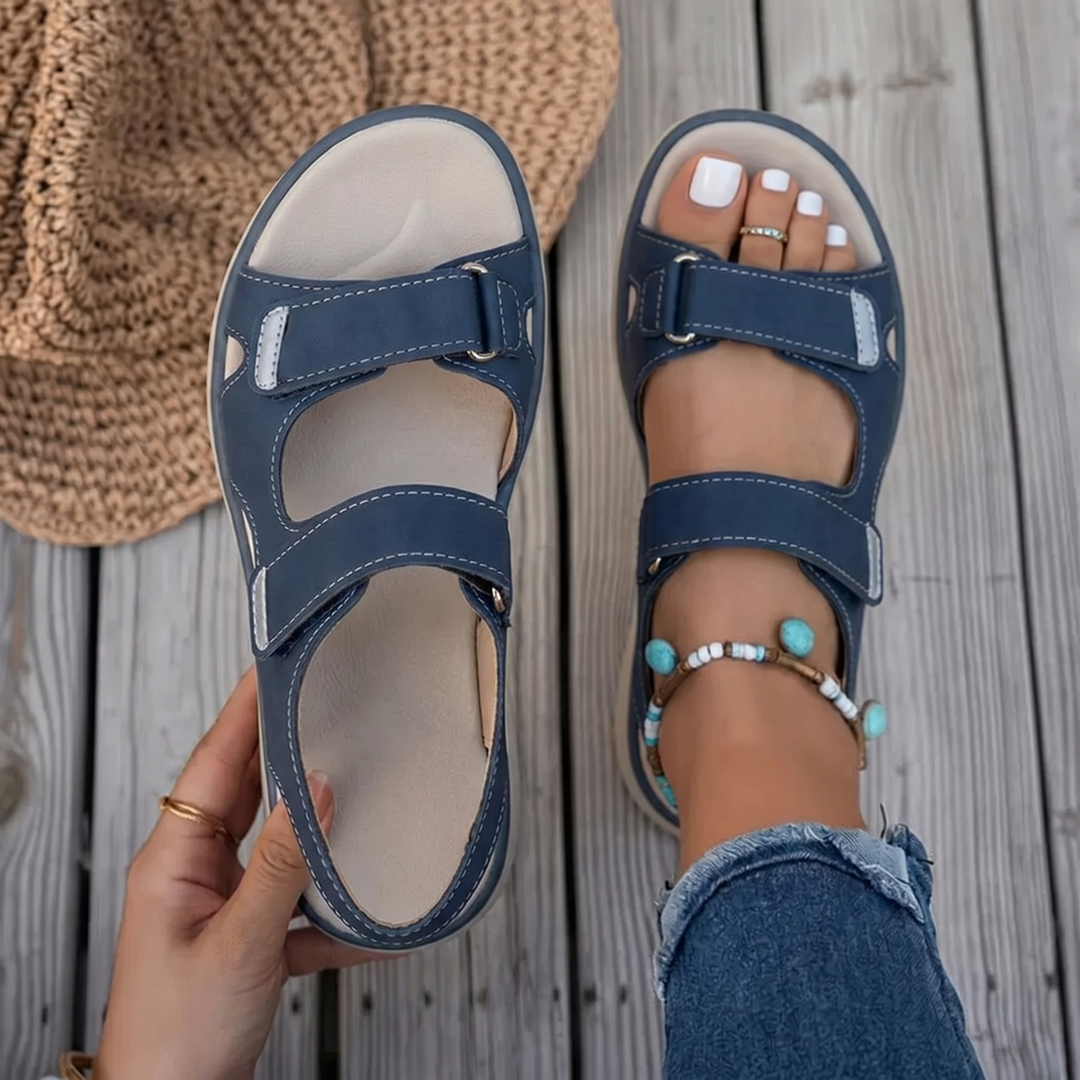 ⚡ Sommeraktion – 50 % Rabatt 🔥 Damen Komfort-Sandalen mit weicher, dämpfender Sohle und optimalem Tragekomfort