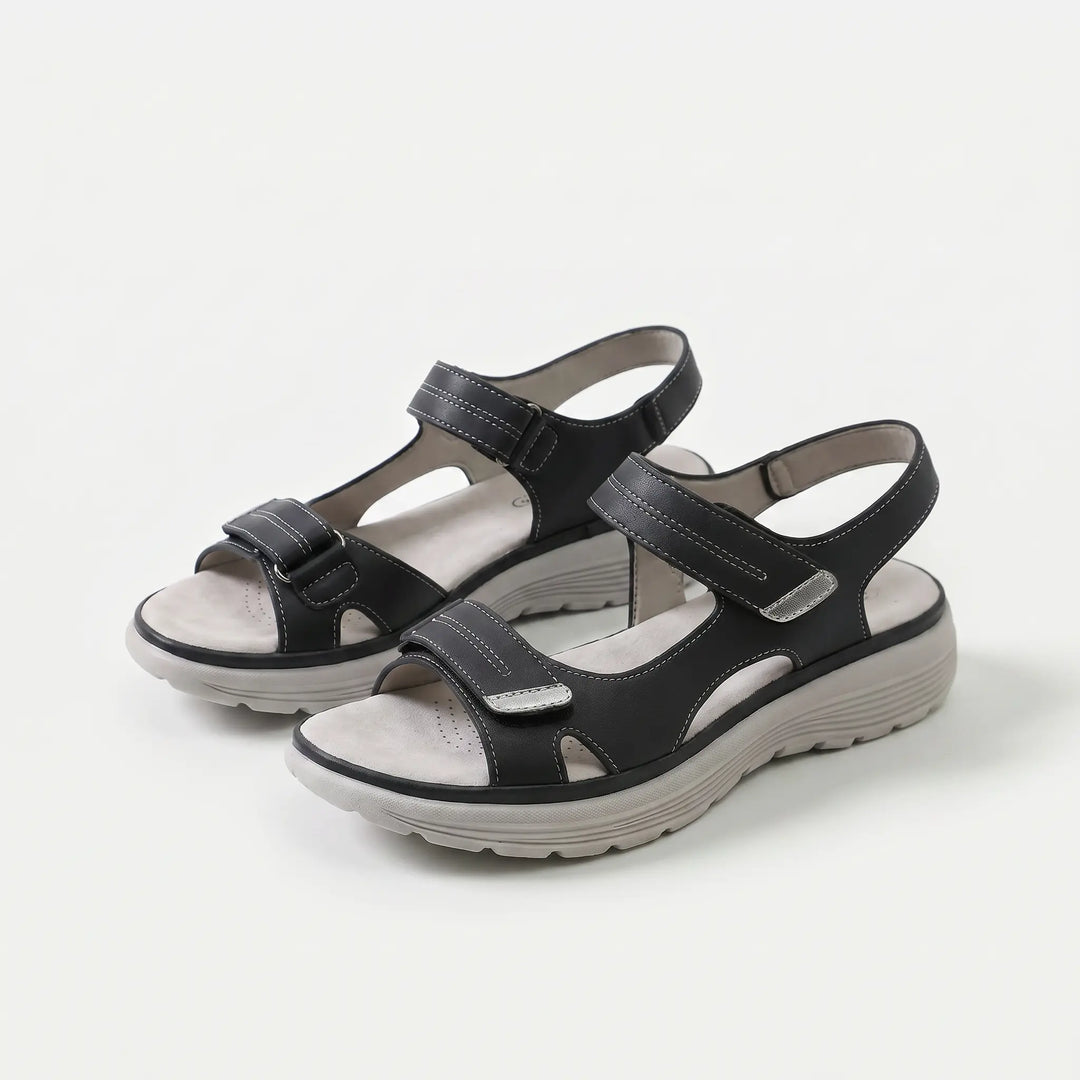 ⚡ Sommeraktion – 50 % Rabatt 🔥 Damen Komfort-Sandalen mit weicher, dämpfender Sohle und optimalem Tragekomfort