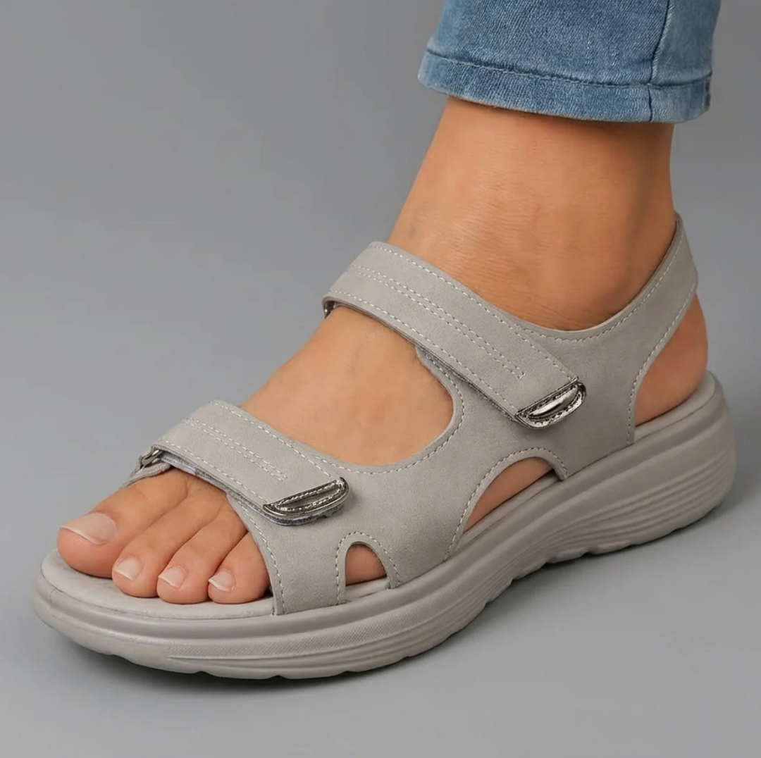 ⚡ Sommeraktion – 50 % Rabatt 🔥 Damen Komfort-Sandalen mit weicher, dämpfender Sohle und optimalem Tragekomfort