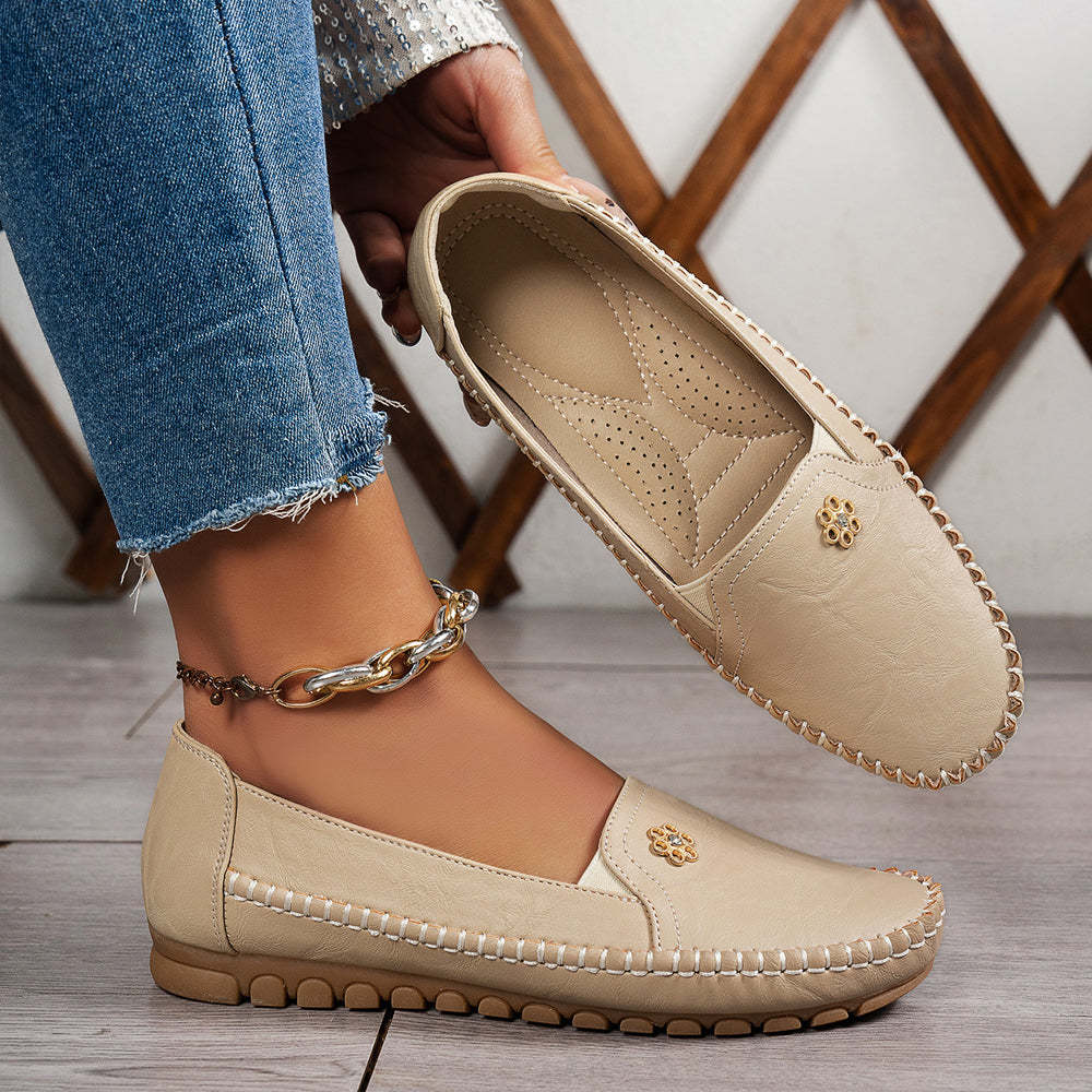 ✨Orthopedic leather shoes, Lightweight, Anti-Slip, Breathable for Women