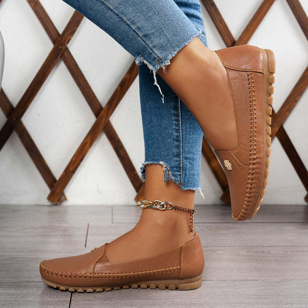 ✨Orthopedic leather shoes, Lightweight, Anti-Slip, Breathable for Women