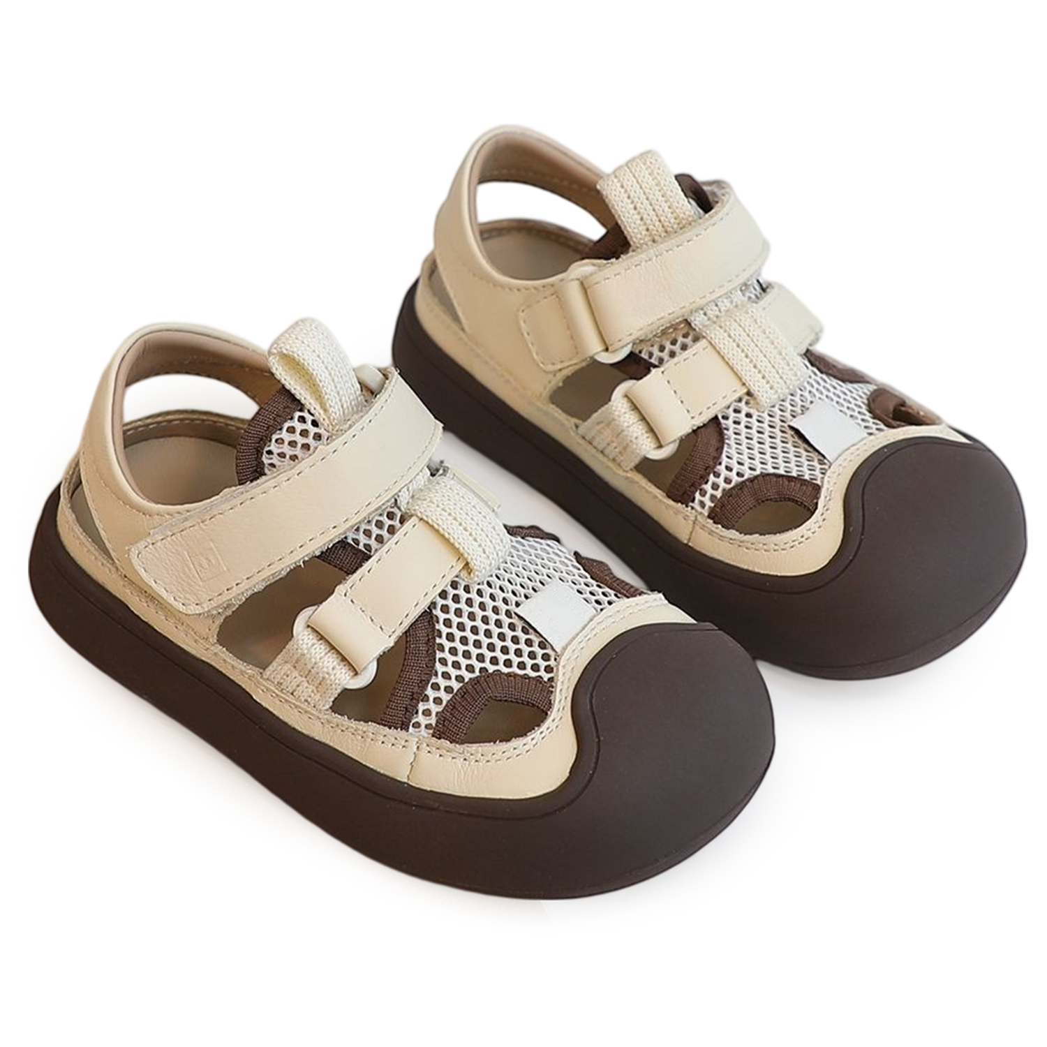 🔥 Barefoot Children's Closed Toe Breathable Summer Shoes with Scratch, Wide Toe and Zero Drop Sandals