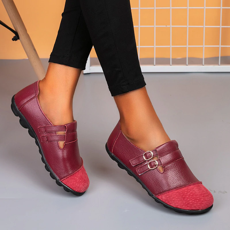 🏆 Bestseller 2026 – Damen Komfort-Slipper mit verstellbaren Schnallen & weicher Sohle 🔥 Letzter Tag: 80 % Rabatt