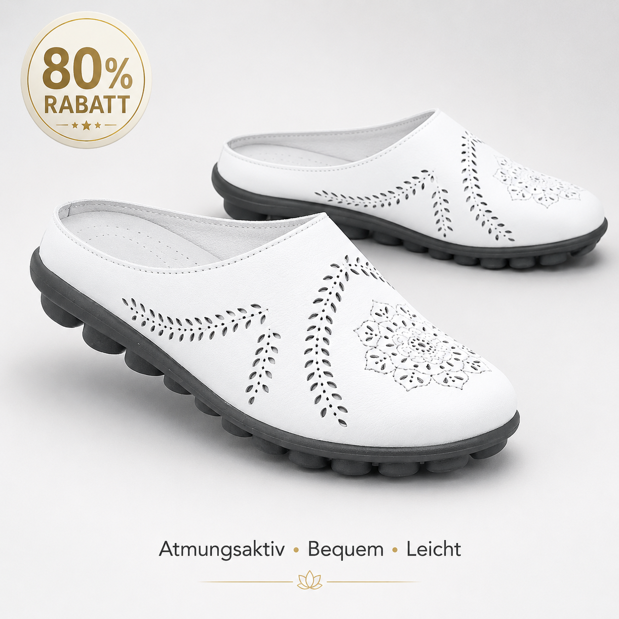 🏆 Bestseller 2026 – Bequeme Damen-Leder-Mules mit breiter Zehenbox & weiter Passform 🔥 Nur heute: 80 % Rabatt