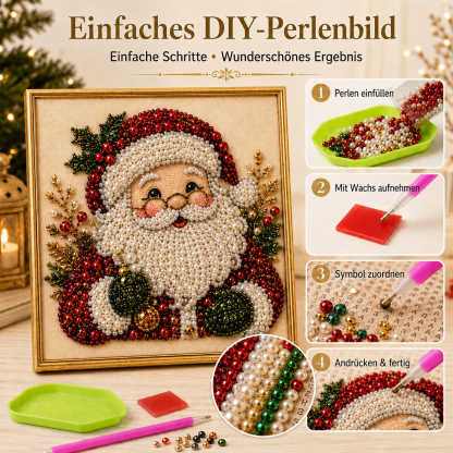 🎄 Nur für kurze Zeit: Entspannendes DIY-Perlenkunst-Set für Weihnachten – perfekt für Anfänger & eine kreative Geschenkidee! 🎨💎