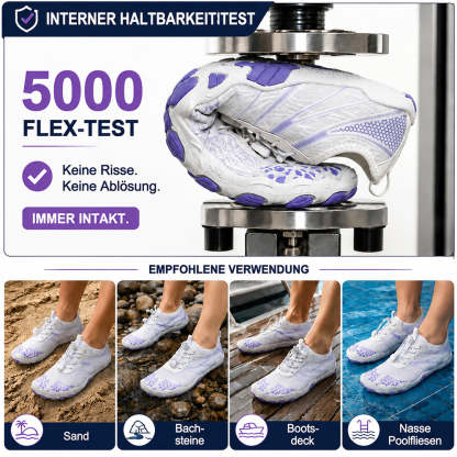❤️ Unisex Barfuß-Wasserschuhe – Atmungsaktiv, wasserfest & sandabweisend | Leichte Aqua-Schuhe mit Memory-Foam-Komfort und schnelltrocknendem Design