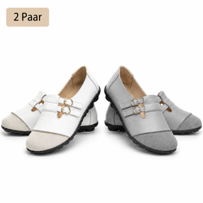 Bequeme Damen-Slipper mit weicher Sohle & verstellbarem Halt