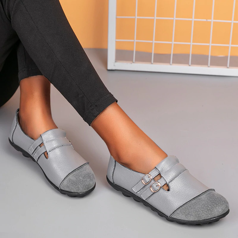 🏆 Bestseller 2026 – Damen Komfort-Slipper mit verstellbaren Schnallen & weicher Sohle 🔥 Letzter Tag: 80 % Rabatt