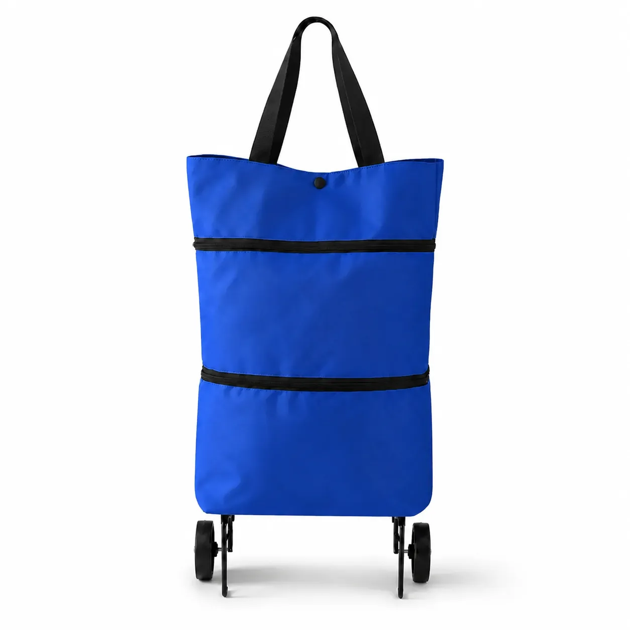 ⚡【10 Zoll × 18 Zoll】Neue faltbare Einkaufstasche mit Rollen – wasserdicht, robust und 2-in-1 verwendbar!