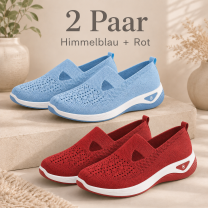 🔥 Nur heute 80 % Rabatt – Atmungsaktive Komfort-Sneaker für Damen, leicht & bequem zum Hineinschlüpfen 👟