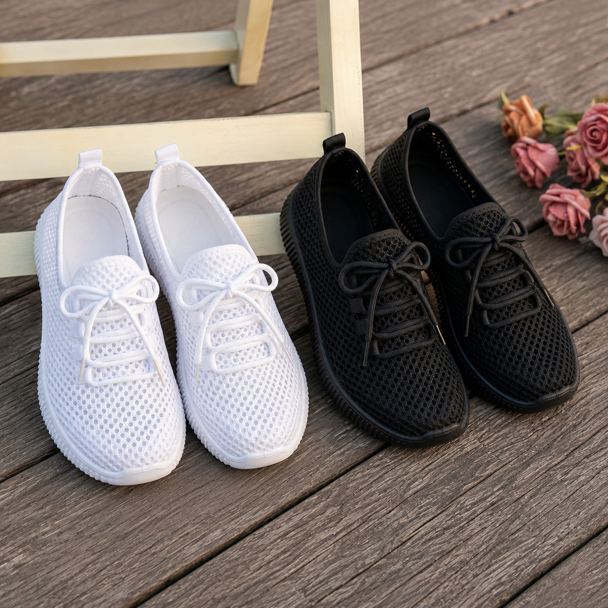 💖 𝗚𝗿𝗼ß𝗲𝗿 𝗦𝗼𝗺𝗺𝗲𝗿𝘀𝗰𝗵𝗹𝘂𝘀𝘀𝘃𝗲𝗿𝗸𝗮𝘂𝗳⭐: Unisex-Sommer-Sneaker aus atmungsaktivem Mesh – leicht, weich und bequem für jeden Tag – 𝗵𝗲𝘂𝘁𝗲 𝟴𝟬 % 𝗥𝗮𝗯𝗮𝘁𝘁!