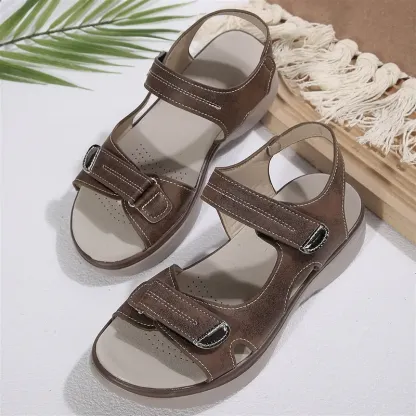 ✨ 𝐋𝐄𝐓𝐙𝐓𝐄𝐑 𝐓𝐀𝐆: 𝟖𝟎 % 𝐑𝐀𝐁𝐀𝐓𝐓: ⭐ Orthopädische Komfort-Sandalen für Damen – Leicht & Rutschfest