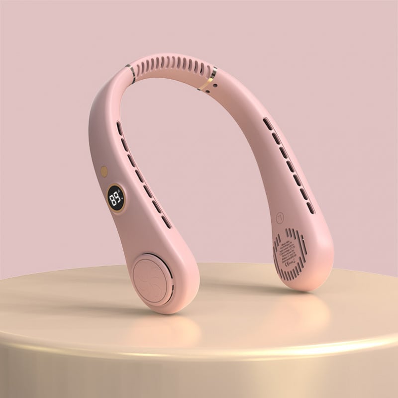 🌬️Last Day 49% OFF🔥🍃 Portable Bladeless Neck Fan