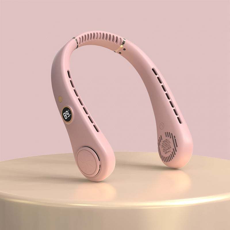 🌬️Last Day 49% OFF🔥🍃 Portable Bladeless Neck Fan