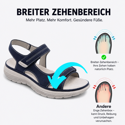 👑 LETZTE CHANCE: 80 % RABATT - 🔥 Damen Komfort-Sandalen mit verstellbaren Riemen