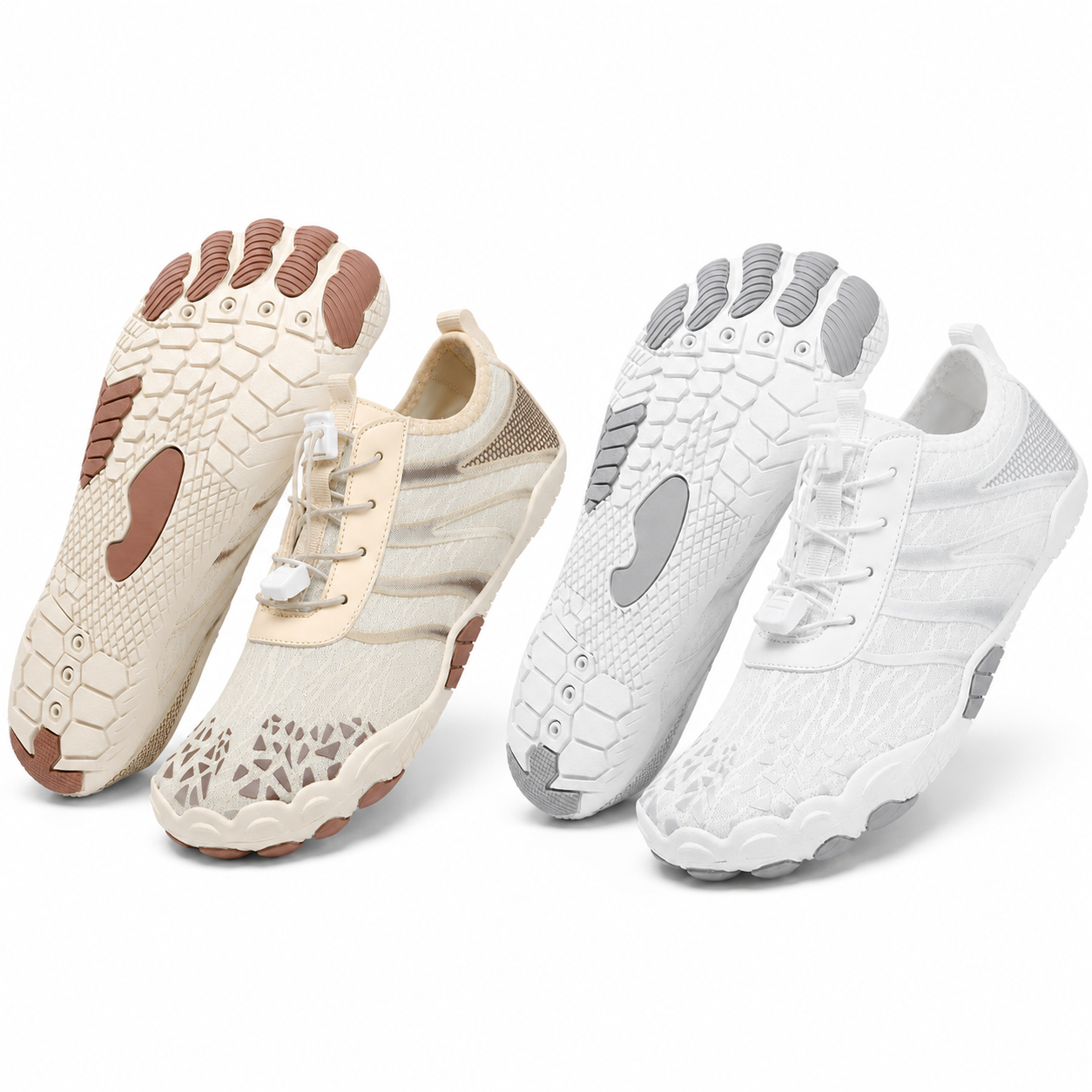 ❤️ Unisex Barfuß-Wasserschuhe – Atmungsaktiv, wasserfest & sandabweisend | Leichte Aqua-Schuhe mit Memory-Foam-Komfort und schnelltrocknendem Design