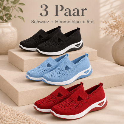 🔥 Nur heute 80 % Rabatt – Atmungsaktive Komfort-Sneaker für Damen, leicht & bequem zum Hineinschlüpfen 👟
