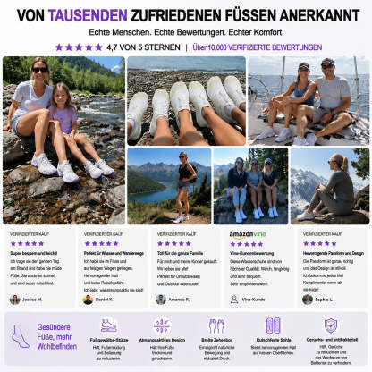 ❤️ Unisex Barfuß-Wasserschuhe – Atmungsaktiv, wasserfest & sandabweisend | Leichte Aqua-Schuhe mit Memory-Foam-Komfort und schnelltrocknendem Design