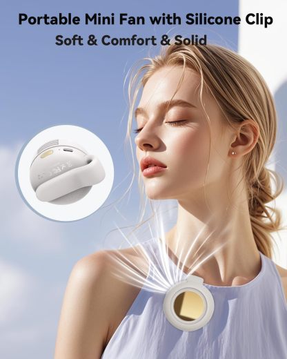 ✨360° Rotatable Portable Mini Clip-on Fan