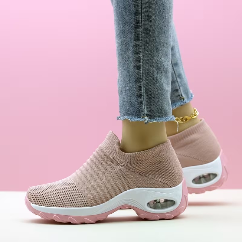 💯LETZTER TAG: 80 % RABATT👟 Orthopädische Komfort-Sneaker Damen – Entwickelt für empfindliche Füße, Fersenschmerzen & lange Tage