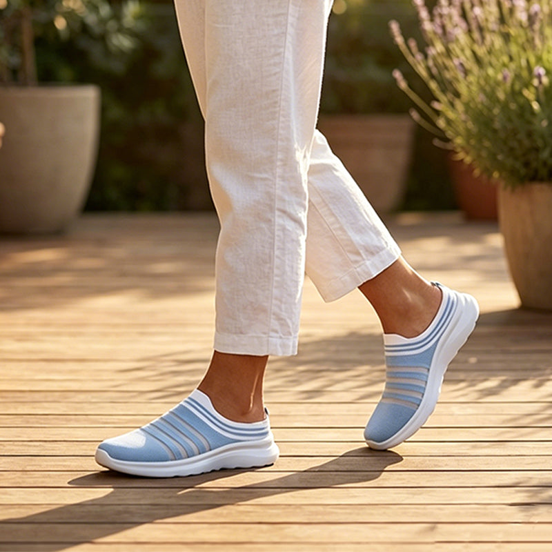 ✨Women’s Breathable Mesh Slip On Mule Sneakers